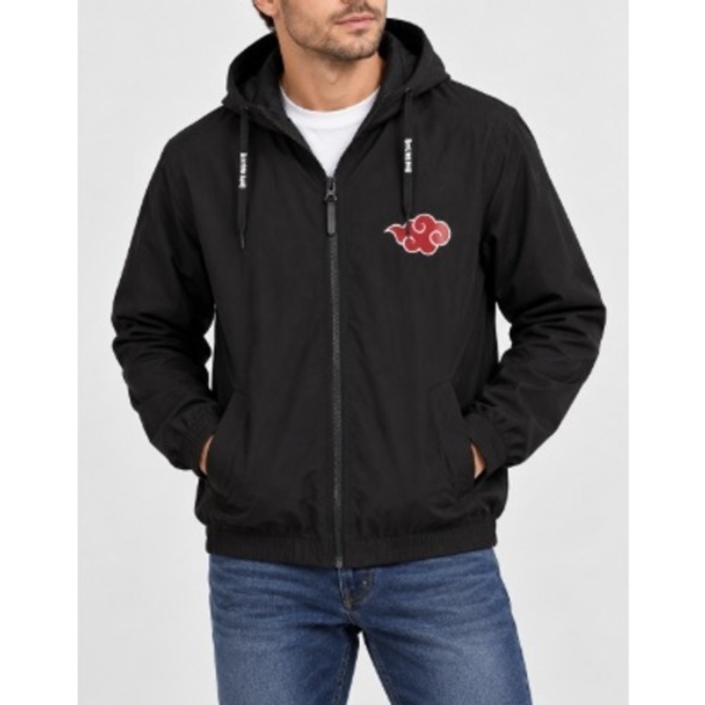 Men's Black Cloud Akatsuki Windbreaker Jacket Size L NWT